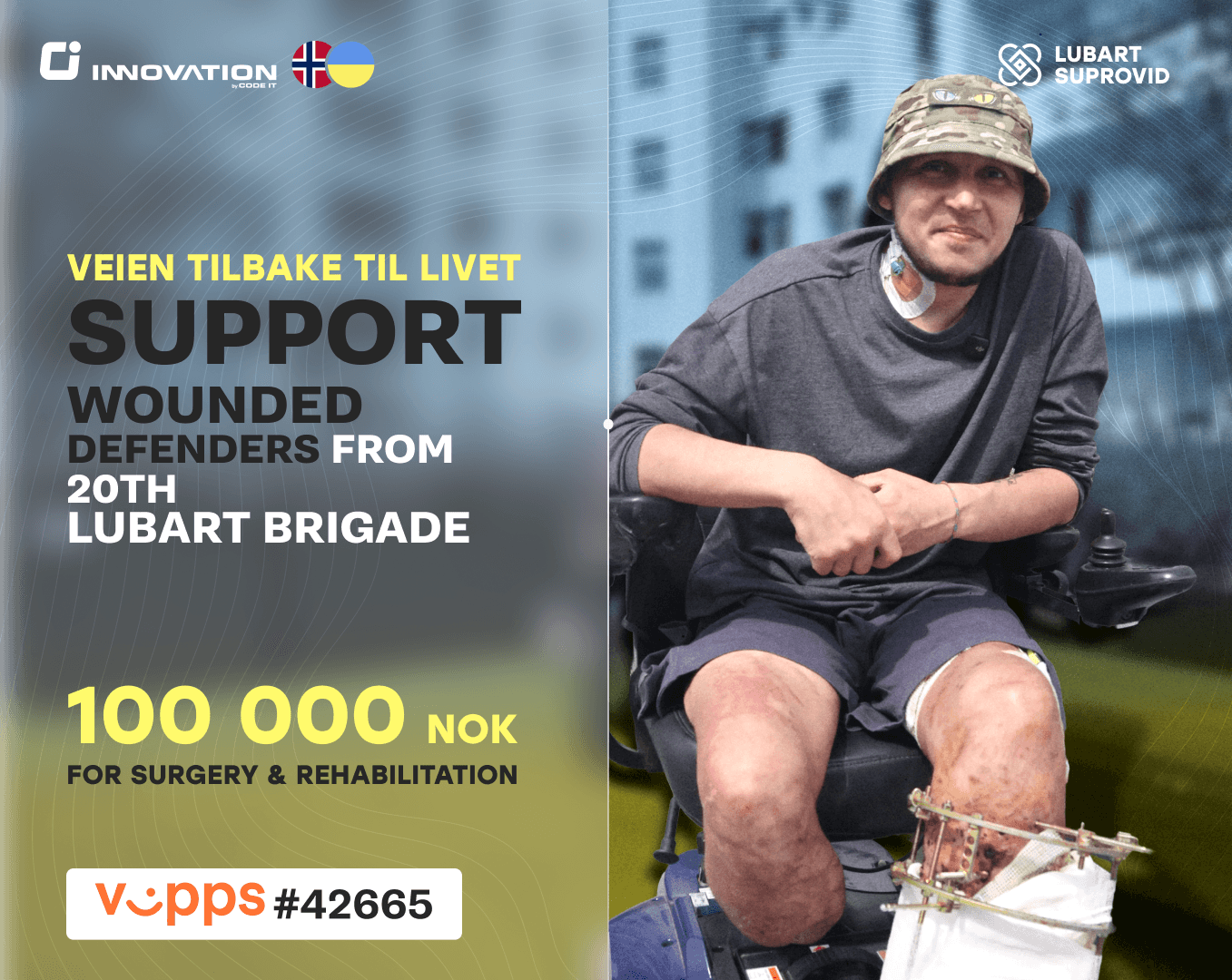 Support rehabilitation of wounded